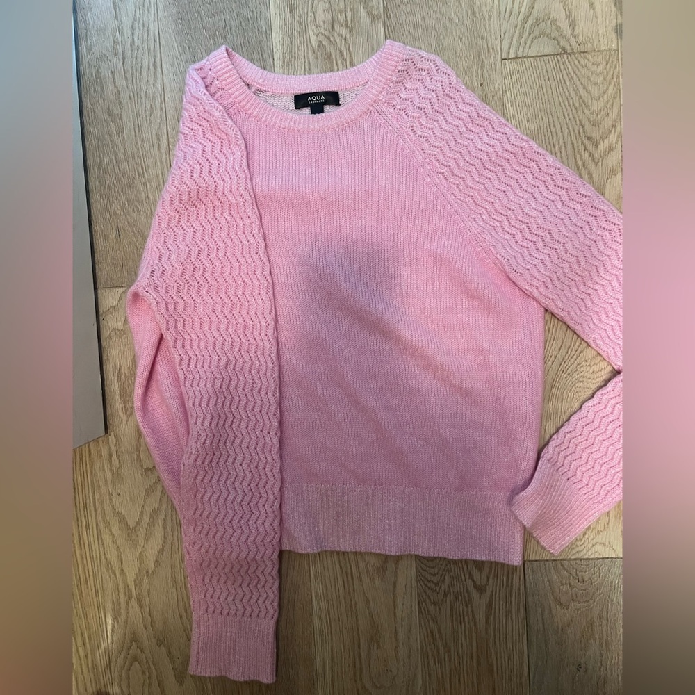 Pink Cashmere Sweater